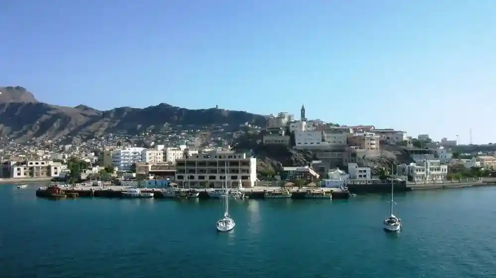 Aden, view from the sea.